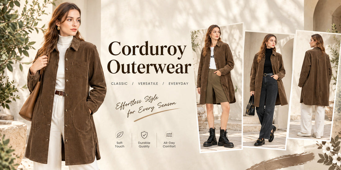 How to Style a Corduroy Shirt Jacket for Everyday Wear