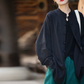 Autumn cotton and linen women's clothing new style ramie cardigan women's coat