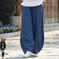 Cotton and Linen Autumn women's casual lantern pants long pants