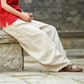 Cotton and Linen Autumn women's casual lantern pants long pants