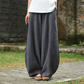Cotton and Linen Autumn women's casual lantern pants long pants
