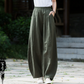Cotton and Linen Autumn women's clothing new style slimming women's lantern pants