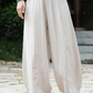 Cotton and Linen Autumn women's clothing new style slimming women's lantern pants