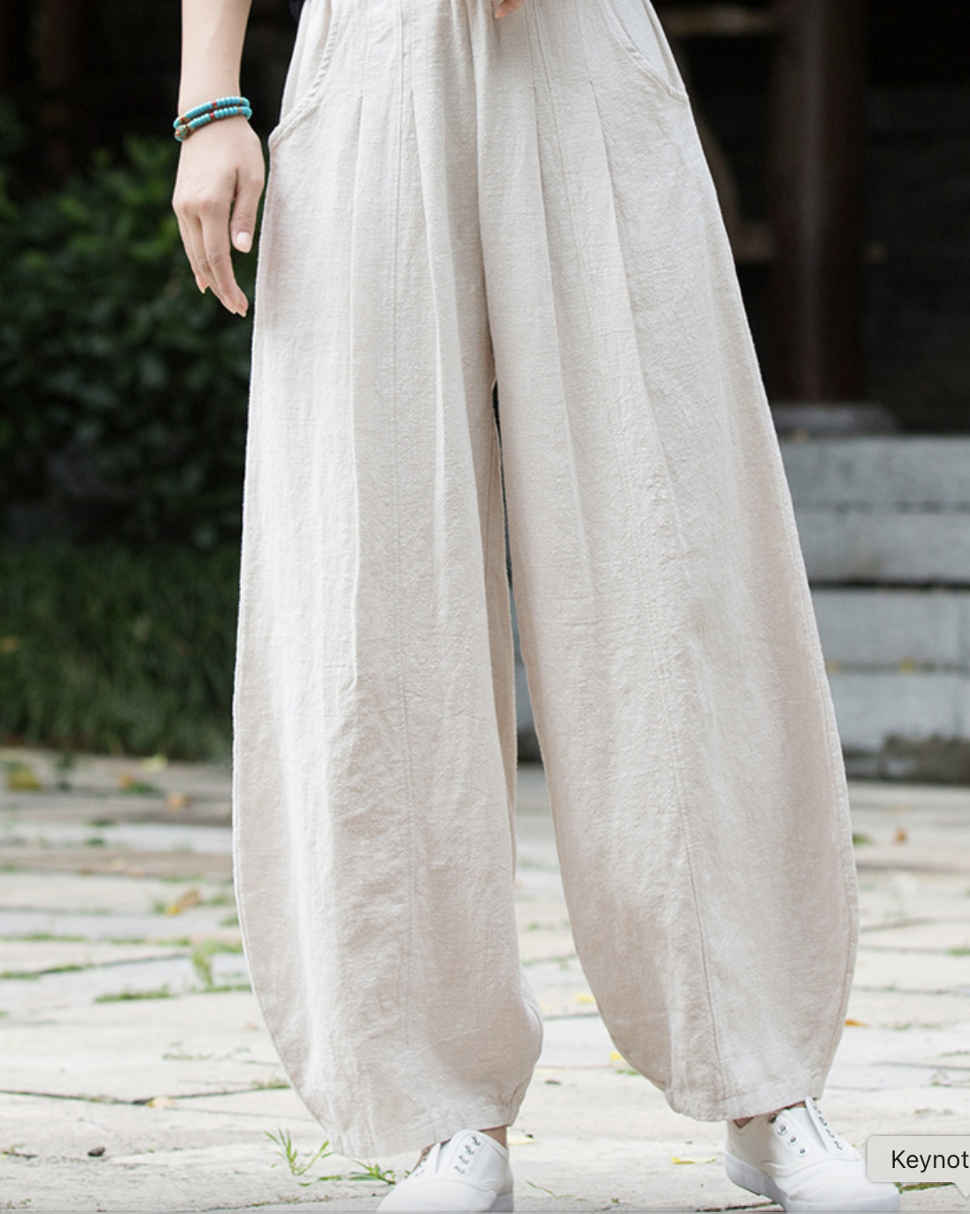 Cotton and Linen Autumn women's clothing new style slimming women's lantern pants