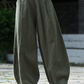 Cotton and Linen Autumn women's clothing new style slimming women's lantern pants