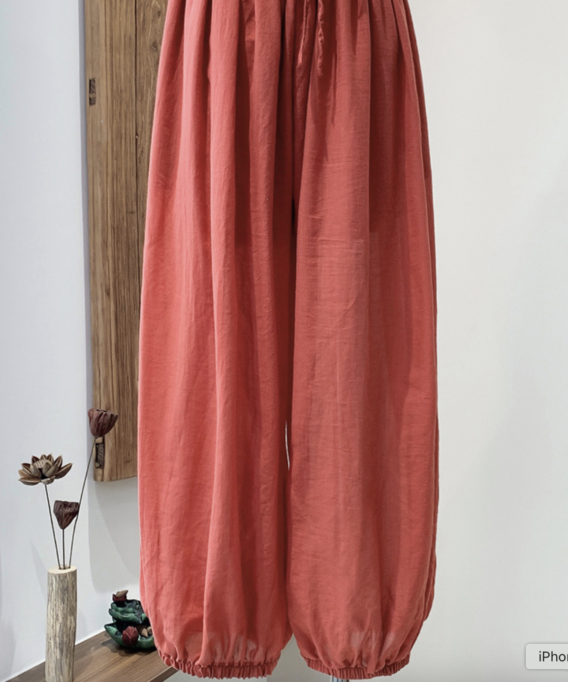 Cotton and Linen Autumn  women's clothing new lantern pants for women
