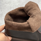 Vintage leather Martin boots with round toe and versatile British style short boots for women