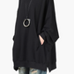 Minibee Women's Oversized Sweatshirt Crewneck Long Sleeve Tunic Shirts Plus Size Pullover Tops Fall Outfits