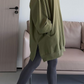 Minibee Women's Oversized Sweatshirt Crewneck Long Sleeve Tunic Shirts Plus Size Pullover Tops Fall Outfits