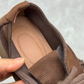 Leather lace up single shoe artistic casual frosted cowhide women's shoes