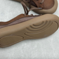 Leather lace up single shoe artistic casual frosted cowhide women's shoes
