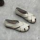 Bag heel lightweight woven hollow breathable sandals flat leather women's shoes
