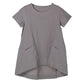 Minibee Women's Cotton Linen Short Sleeve Tunic/Top Tees