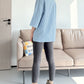 Minibee Women's 3/4 Length Sleeve Tops Cotton Linen Shirts Casual Blouse Summer Tops for Women