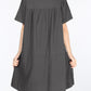 Minibee Women's Cotton Linen Short Sleeve Tunic/Top Tees
