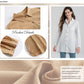 Minibee Women's Cotton  Linen Shirts Tunics Hi Low Tops Boyfriend Button Down Blouse